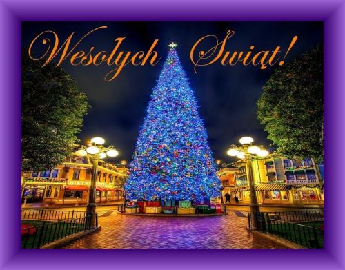 Kartka Pi�knych rodzinnych �wi�t!