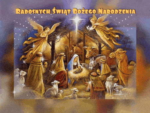 Kartka "Dzisiaj w Betlejem, dzisiaj w Betlejem...