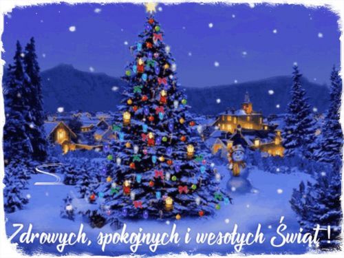 Kartka 🌟Zdrowych Spokojnych �wi�t!