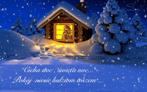 Kartka ❄Cudownych �wi�t Bo�ego Narodzenia!