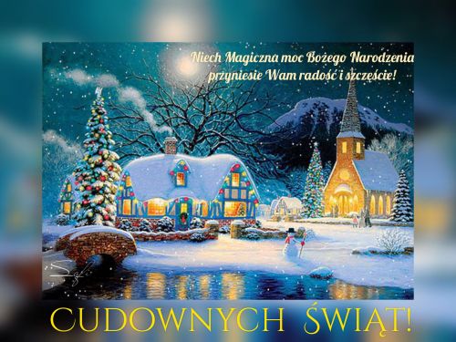 Kartka ❄Cudownych �wi�t!