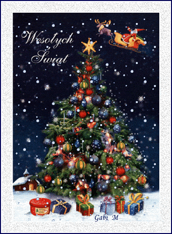 Kartka �wi�t Weso�ych oraz Zdrowych !