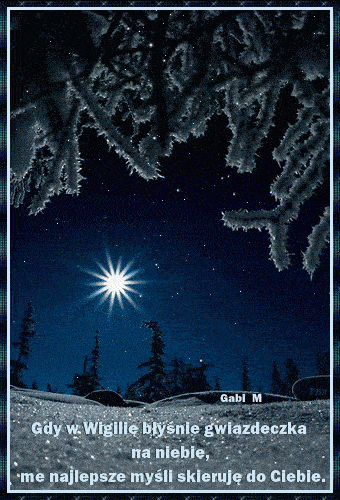 Kartka Wigilia – najpi�kniejszy wiecz�r w roku