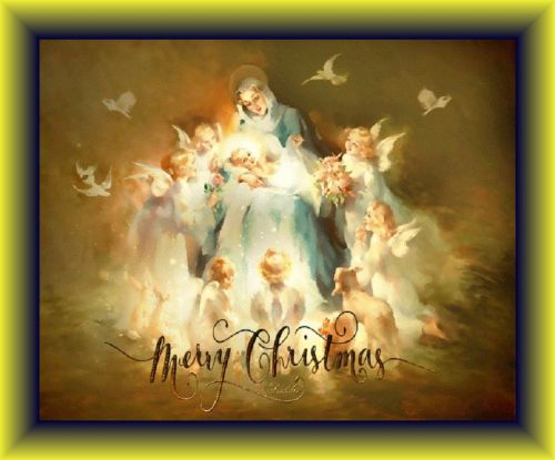 Kartka Dzisiaj sta� si� cud...Weso�ych �wi�t!