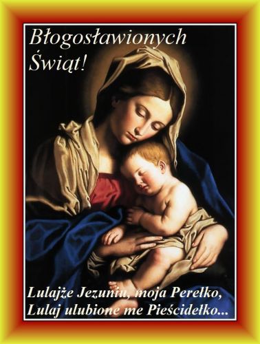 Kartka B�ogos�awionych �wi�t!