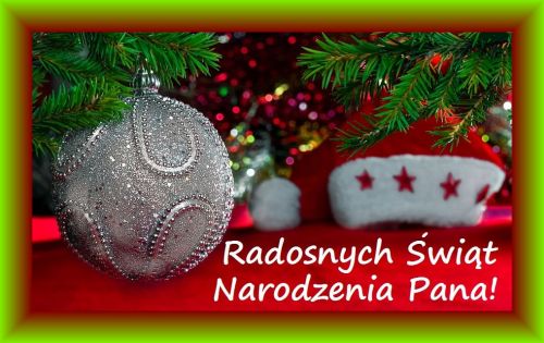 Kartka Radosnych �wi�t Bo�ego Narodzenia!
