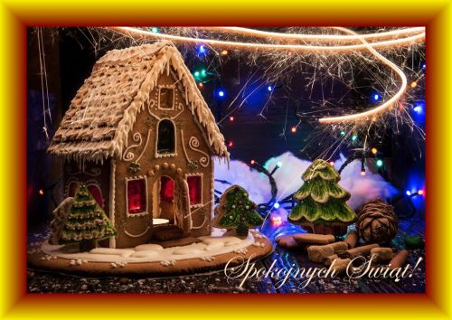 Kartka Spokojnych �wi�t!