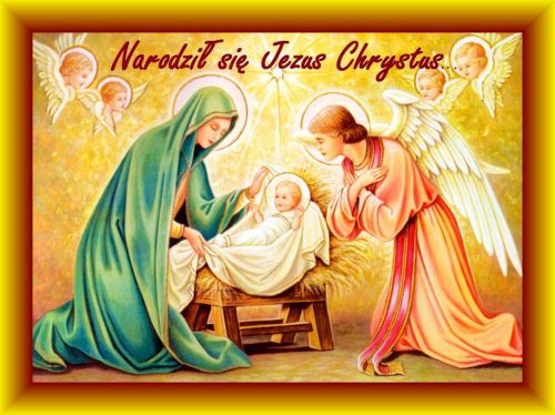 Kartka Narodzi� si� Jezus Chrystus!