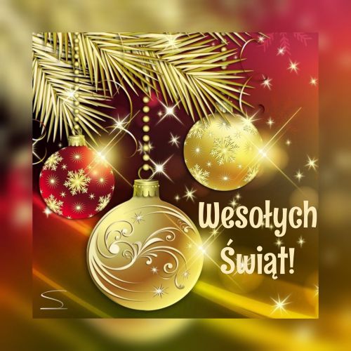 Kartka 🌟Weso�ych i Zdrowych �wi�t!
