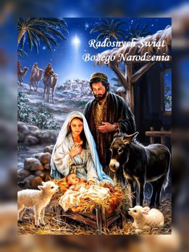 Kartka ⭐ B�ogos�awionych �wi�t Bo�ego Narodzenia