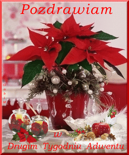 Kartka Pozdrawiam w Drugim Tygodniu Adwentu 