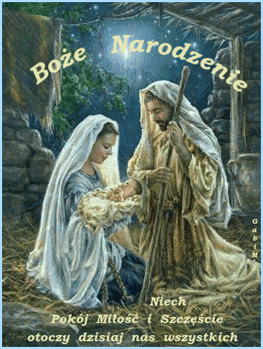 Kartka Bo�e Narodzenie 
