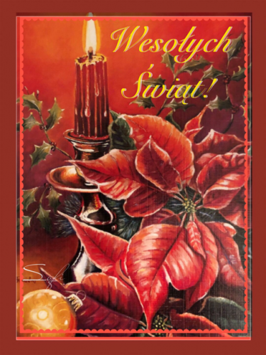 Kartka ⭐Weso�ych �wi�t!