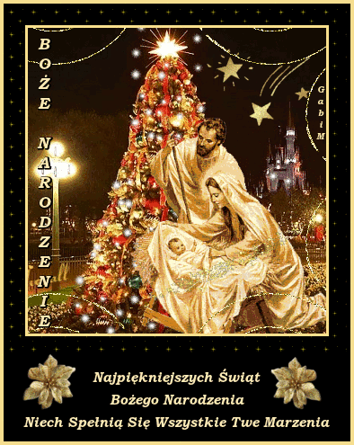 Kartka Najpi�kniejszych �wi�t Bo�ego Narodzenia