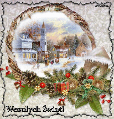 Kartka Weso�ych �wi�t!