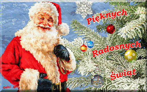 Kartka Pi�knych i Radosnych �wi�t Bo�ego Narodzenia !