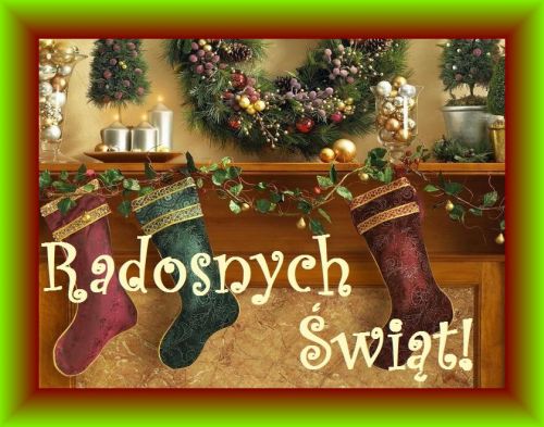 Kartka Radosnych �wi�t Narodzenia Pana!