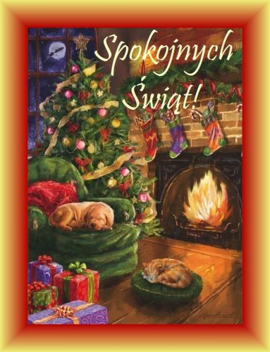 Kartka Spokojnych Swiat!