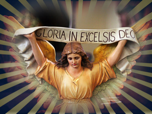 Kartka ⭐Gloria in Excelsis Deo