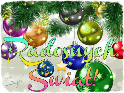 Kartka ❄Pi�knych i Radosnych �wi�t