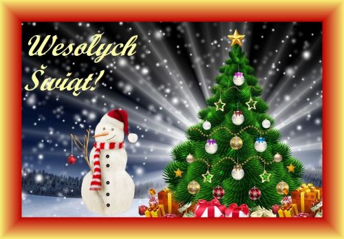 Kartka Weso�ych �wi�t Bo�ego Narodzenia!