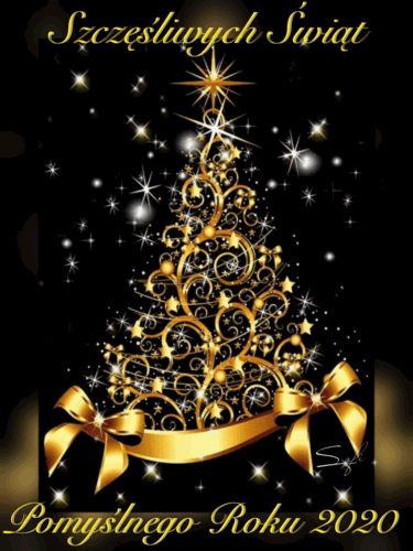 Kartka ⭐Szcz�liwych �wi�t, Pomy�lnego Roku 2020