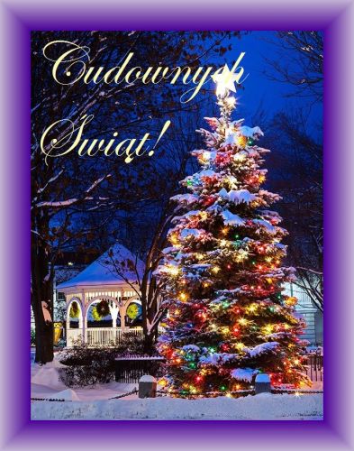 Kartka Cudownych, spokojnych �wi�t Narodzenia!