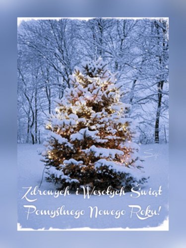 Kartka 🌲Choineczka