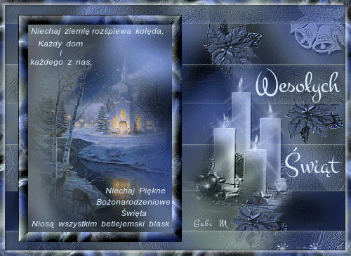 Kartka Niechaj ziemi� roz�piewa kol�da...  