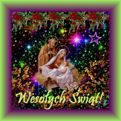 Kartka Pi�knych, weso�ych �wi�t Narodzenia!