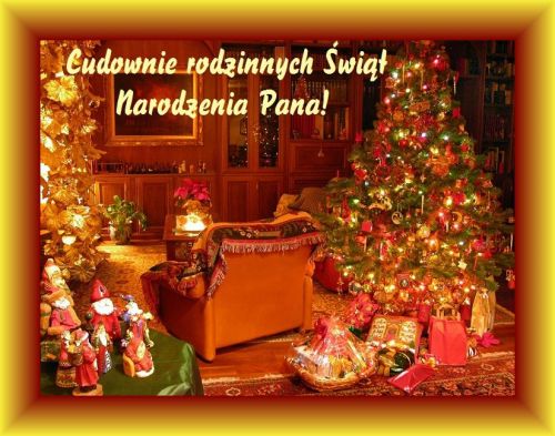 Kartka Cudownie rodzinnych �wi�t Narodzenia Pana!