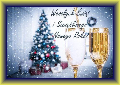 Kartka Weso�ych �wi�t i szcz�liwego Nowego Roku!