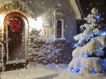 Kartka Cudownych, bia�ych, pe�nych fantazji �wi�t!