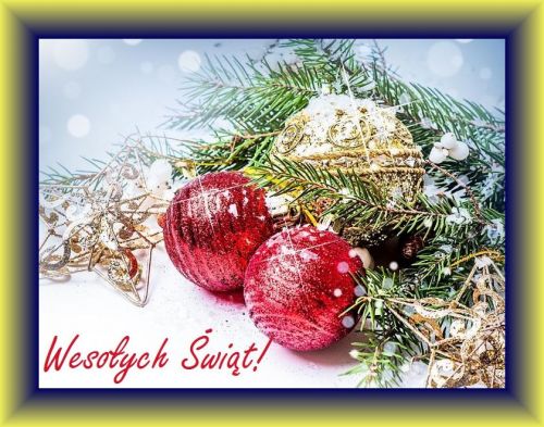 Kartka Weso�ych �wi�t Bo�ego Narodzenia!
