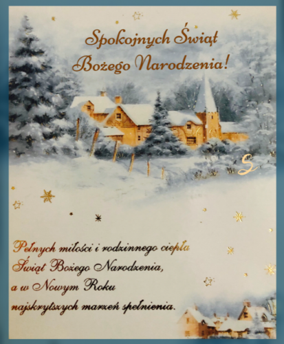 Kartka ⭐Spokojnych �wi�t Bo�ego Narodzenia!