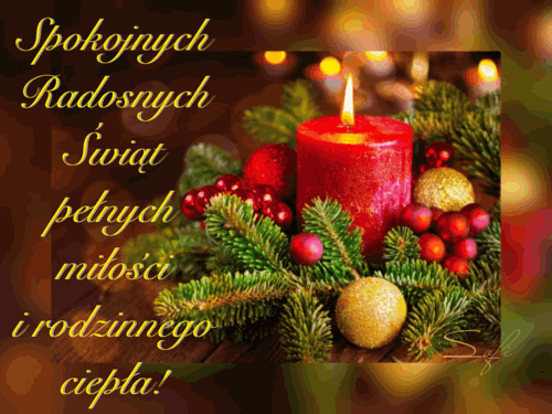 Kartka ❄ �wi�t pe�nych ciep�a i mi�o�ci!