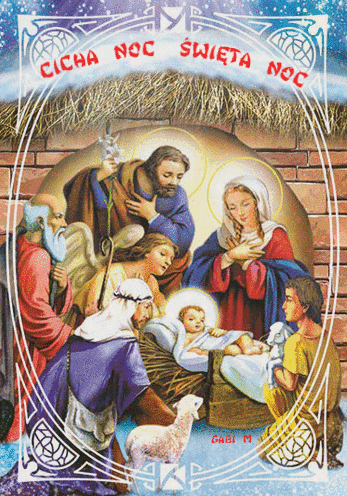 Kartka Cicha Noc... �wi�ta Noc