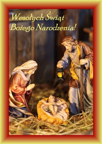 Kartka B�ogos�awionych �wi�t Narodzenia Pana!