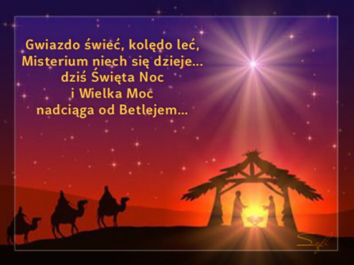 Kartka ⭐Dzi� �wi�ta Noc...