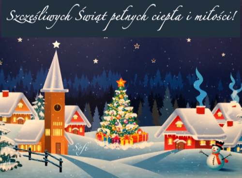 Kartka ⭐Szcz�liwych �wi�t!