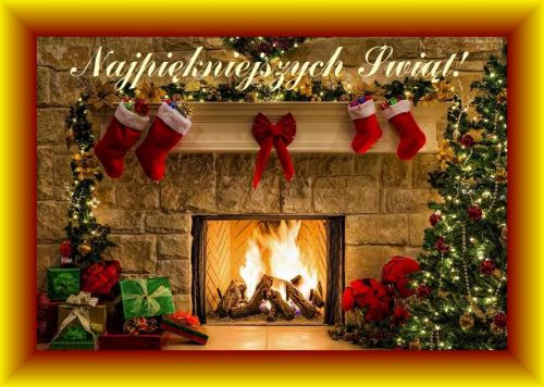 Kartka �ycz� Ci najpi�kniejszych �wi�t Narodzenia!