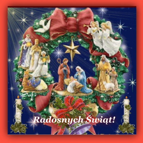 Kartka ❄Radosnych �wi�t Bo�ego Narodzenia!