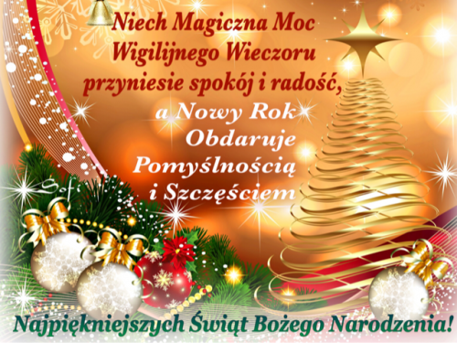 Kartka 🎄Najpi�kniejszych �wi�t �ycz�!
