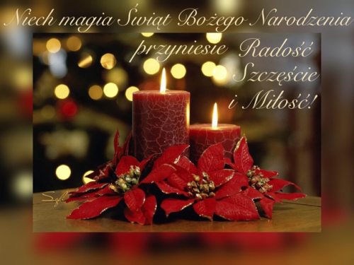 Kartka ❄Niech pi�kne b�d� dla Ciebie te �wi�ta