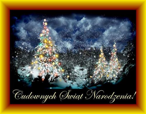 Kartka Cudownych �wi�t Narodzenia Pana!