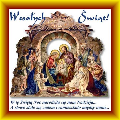 Kartka Weso�ych �wi�t Bo�ego Narodzenia!