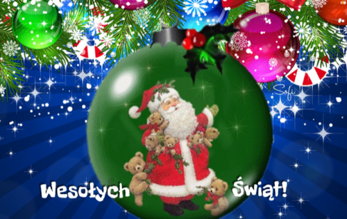 Kartka 🎅🏻Weso�ych �wi�t🎄