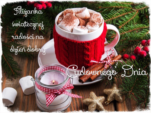 Kartka 🎄Cudownego �wi�tecznego dnia �ycz�!