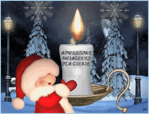 Kartka Adwentowe �wiate�ko Dla Ciebie ...