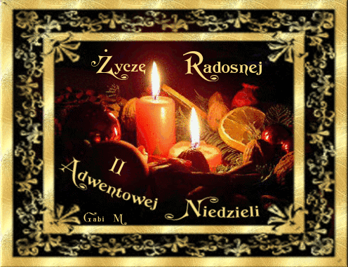 Kartka �ycz� Radosnej II Adwentowej Niedzieli
